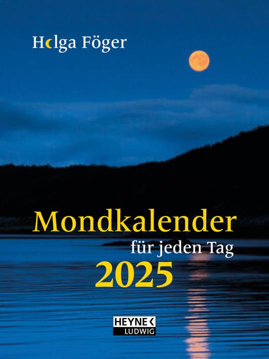 Immagine prodotto Heyne Ludwig Calendario Mondkalender für jeden Tag (10,5 x 14 cm, Copertina rigida, Tedesco)