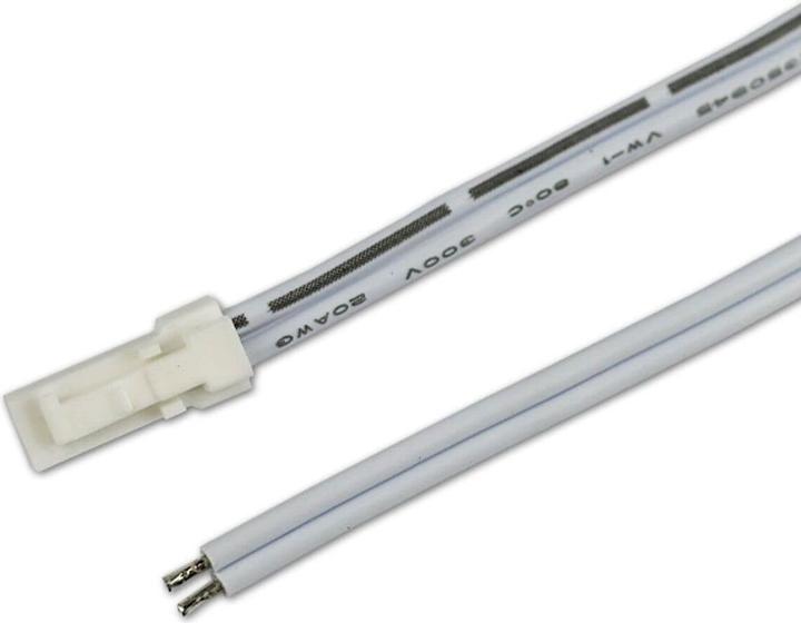 Produktbild Isoled MiniAMP Anschlussstecker male, 100cm, 2-polig, weiss, max. 3A