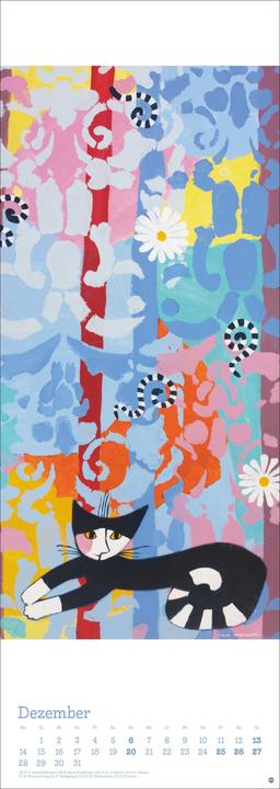 Produktbild Rosina Wachtmeister Vertical Kalender 2026 (24,5 x 69 cm, Deutsch)