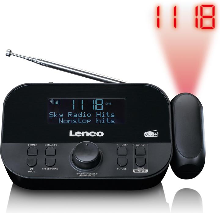 Actual product image Lenco CR-615BK (DAB+, FM)
