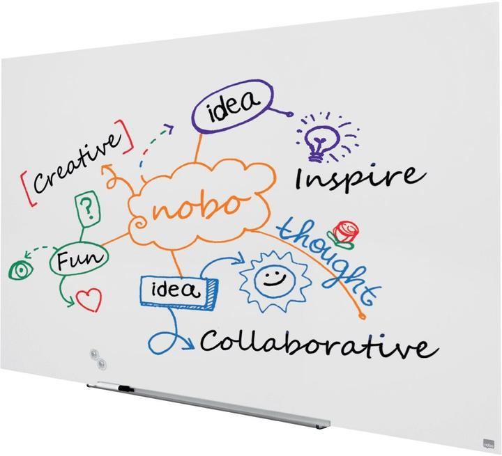 Actual product image Nobo Diamond Glassboard (180 x 100 cm)
