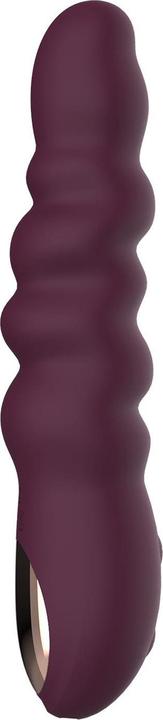 Image du produit Dreamtoys Vibromasseur Dream Toys Essentials Ribbed Power Vibe Purple 21,5 cm