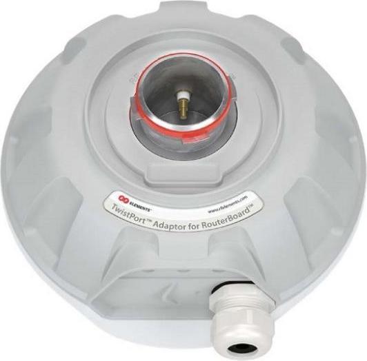 Actual product image RF-Elements TPA-RBC - Adapter antenna - White - Aluminum - TwistPort - 5180 - 6400 MHz - Dua