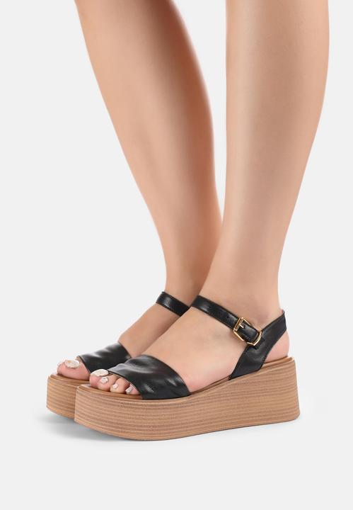 Immagine prodotto Inuovo Questo sandalo con zeppa, comodo e alla moda, ti darà un vero piacere. Soprattutto sopra (40)