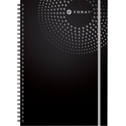 Image du produit Foraze Notebook Foray Executive Reliure à spirale DIN A5+ Ligné PP (Polyproplylène) (À rayures, Couverture rigide)