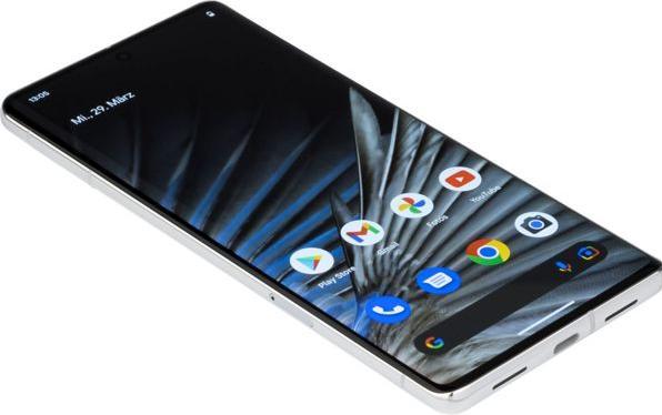 Produktbild Google Pixel 7 Pro (128 GB, Weiss, 6.70", SIM + eSIM, 50 Mpx, 5G)