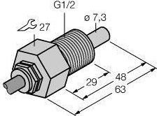 2A4-NA, Turck Eintauchsensor FCS-GL1