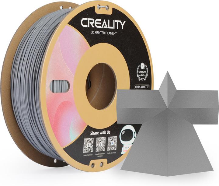 Produktbild Creality Cr-Pla Matte (PLA, 1.75 mm, 1000 g, Grau)