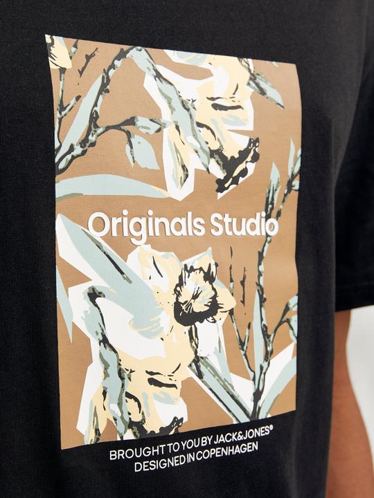 Actual product image Jack & Jones Printed round neck T-shirt T-shirt (XS)