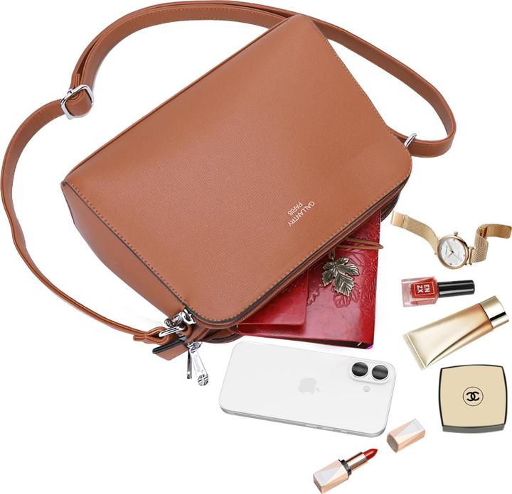 Produktbild Gallantry G-7432-2-BROWN Handtasche