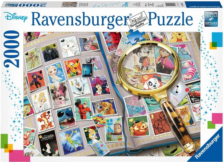Actual product image Ravensburger My favourite stamps (2000 pieces)