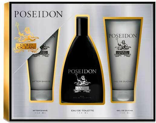 Produktbild Instituto Español POSEIDON GOLD OCEAN FOR MEN LOT 3 Stück