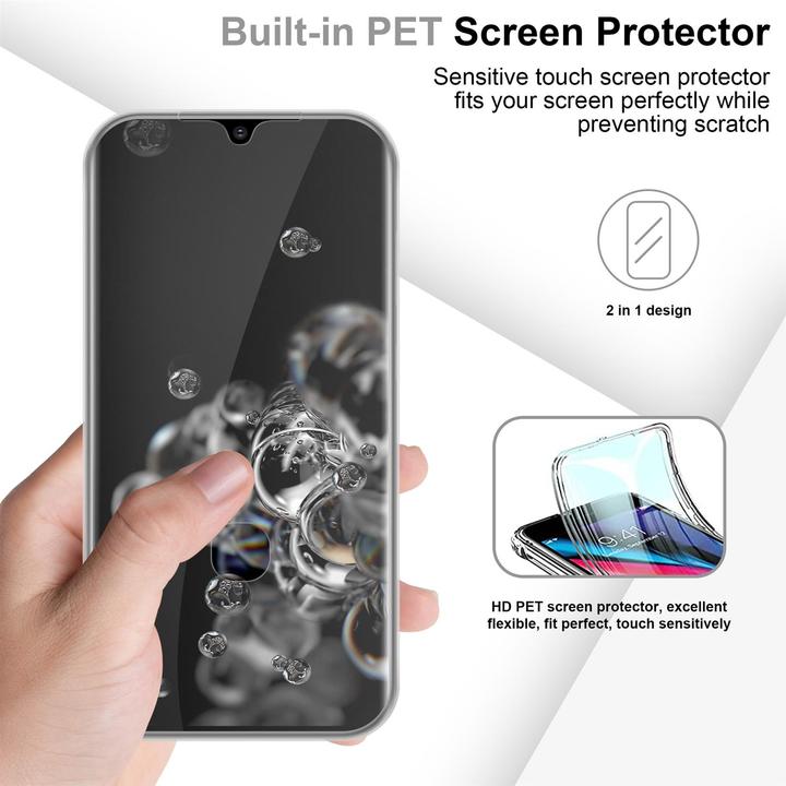 Immagine prodotto Cadorabo TPU 360 gradi di copertura del caso (Samsung Galaxy S20 Ultra)