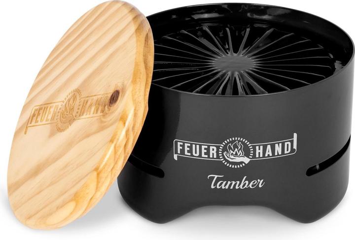 Actual product image Feuerhand Table Grill Tamber, Deep Black