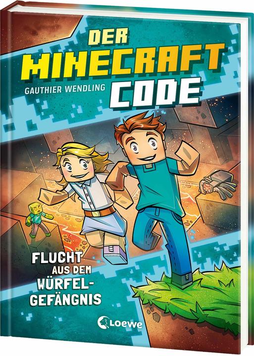 Produktbild Loewe Der Minecraft Code (Band 1) - Flucht aus dem Würfel-Gefängnis (Deutsch, Gauthier Wendling, Loewe Kinderbücher, Daniel Landes, Chiara Iacobelli, Arianna Sabella, 2024)