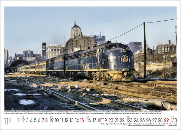Produktbild Faszinierende Eisenbahnen 2026 (42 x 30 cm, Harter Einband, Deutsch)