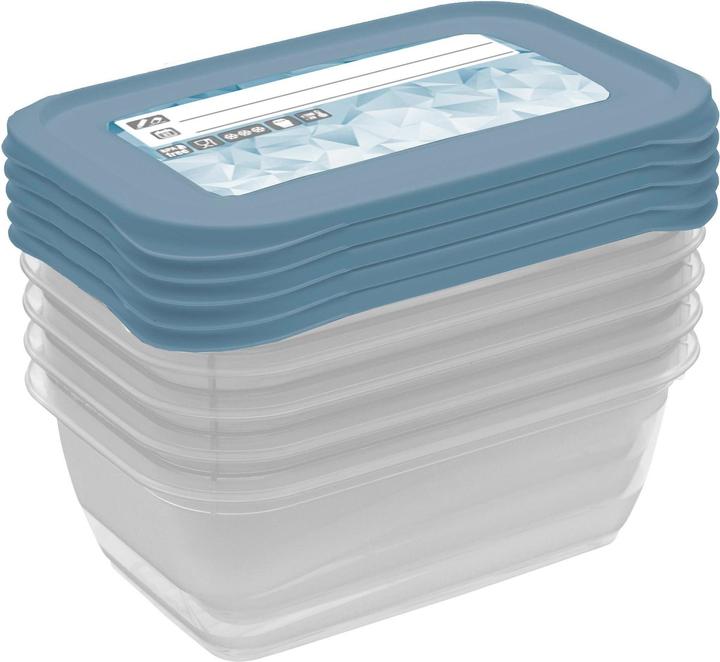 Actual product image keeeper Mia "Magic Ice" freezer jar set, 5x 0.5 litres (0.50 l)