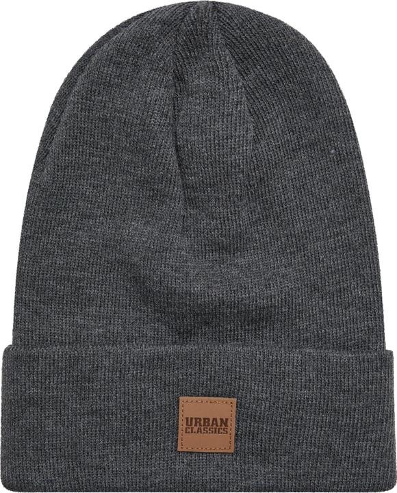 Image du produit Urban Classics Bonnet long Leatherpatch (Taille unique)