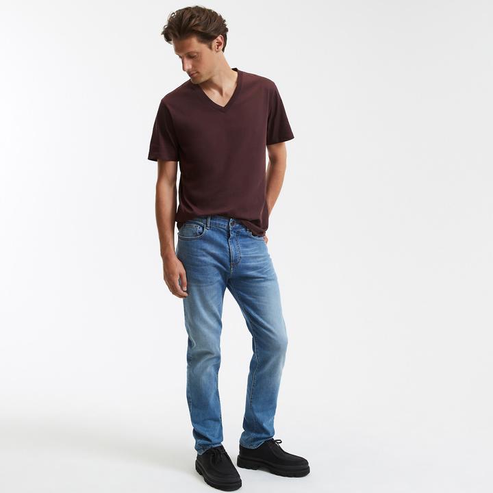 Image du produit La Redoute Collections T-shirt avec col en V (S)