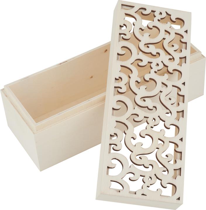 Produktbild VBS Holzschachtel "Ornament-Schnörkel"