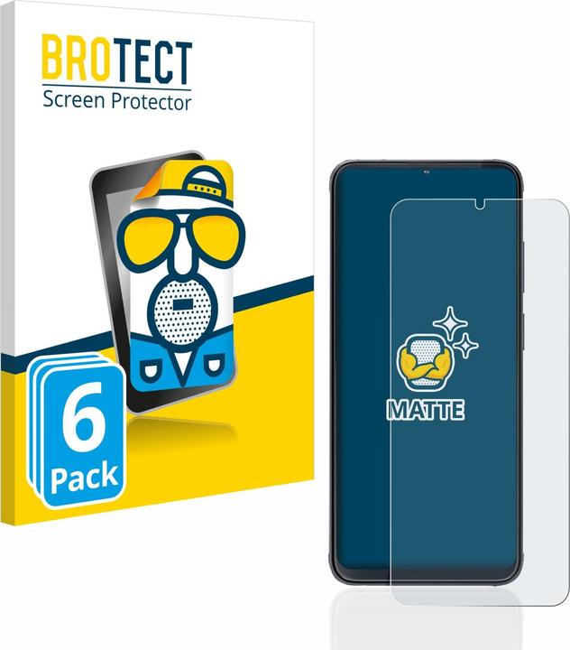 Produktbild BROTECT Entspiegelungs-Schutzfolie Displayschutz Matt (6 Stück, Cubot X70)