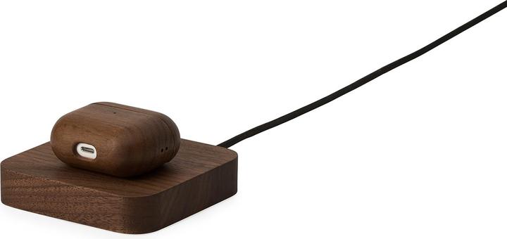 Image du produit Oakywood Charging Pad (OakyBlocks) Chargeur de bureau sans fil en bois - Noyer -