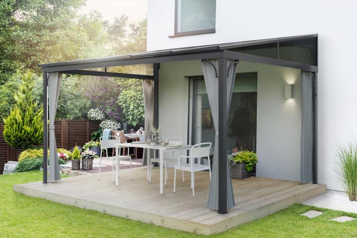 Produktbild Leco Terrassenüberdachung Melanie (400 cm, 300 cm)
