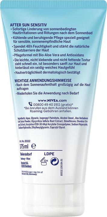 Actual product image NIVEA 85532 Body cream (Crème, 175 ml)