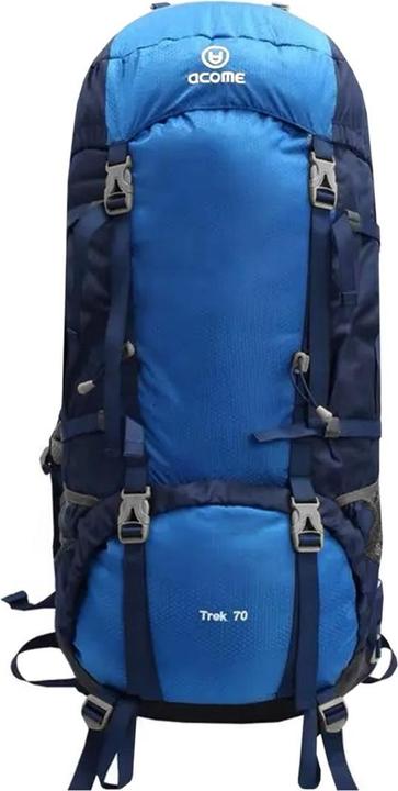 Image du produit Acome Sac à dos de randonnée Trek 70L bleu (70 l)