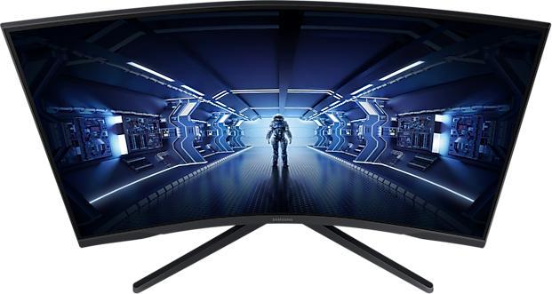 Actual product image Samsung C27G55TQWU 27IN QHD 144HZ 1MS (2560 x 1440 pixels, 26.77")