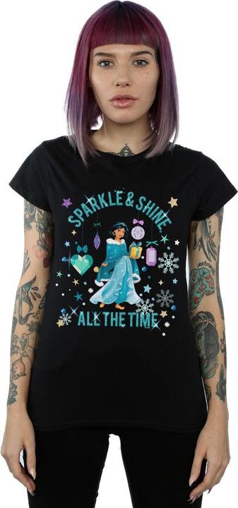 Immagine prodotto Disney Princess Jasmine Sparkle And Shine Maglietta Donna (L)