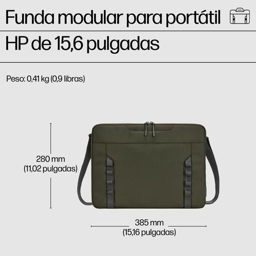 Actual product image HP 15.6p Modular Laptop Sleeve (15.60", Universal)
