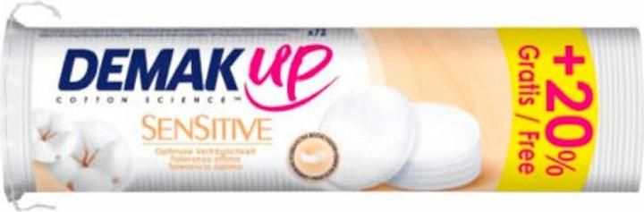 Produktbild Demak up Demak - Up Sensitive Make-up Remover Wattepads 72 Einheiten