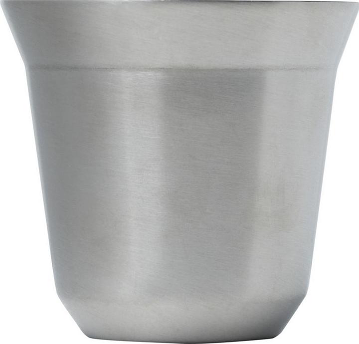 Actual product image Generic Duo Stainless Steel 80ml Espresso Cup (Pack of 2) (80 ml, 2 x)