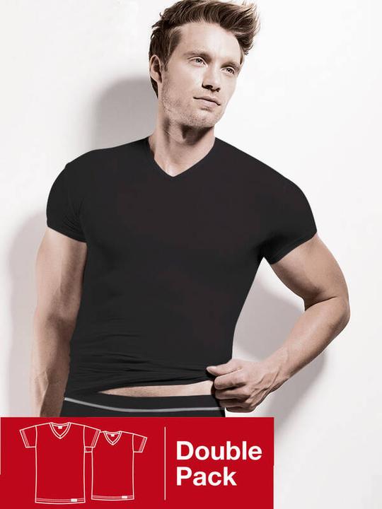 Immagine prodotto ISA Bodywear Camicia manica corta 2-pack (S)