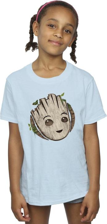 Immagine prodotto I Am Groot Wooden Head Maglietta Ragazze (152, 158)