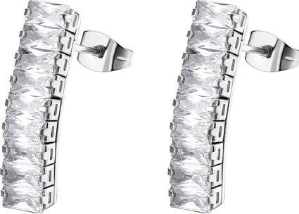 Produktbild Brosway Beautiful steel earrings with zircons Desideri BEIE010 (316L)