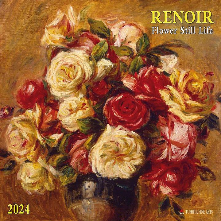 Produktbild Pierre-Auguste Renoir - Flowers still Life 2024 (30 x 30 cm, Harter Einband, Tschechisch, Polnisch, Niederländisch, Italienisch, Englisch, Spanisch, Deutsch, Französisch)