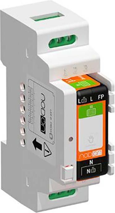 Actual product image NodOn NOD DRB-1-1-00 - DIN Rail Box for Zigbee or EnOcean Relay Switches (5 pcs.)