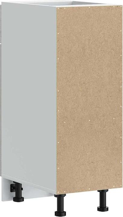 Image du produit VidaXL Élément bas de cuisine Lucca Gris Sonoma Matériau dérivé du bois Élément bas d'évier (30 x 46 x 81.5 cm)