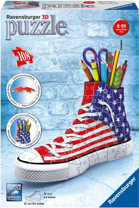 Immagine prodotto Ravensburger Bandiera delle scarpe da ginnastica (108 pezzi)
