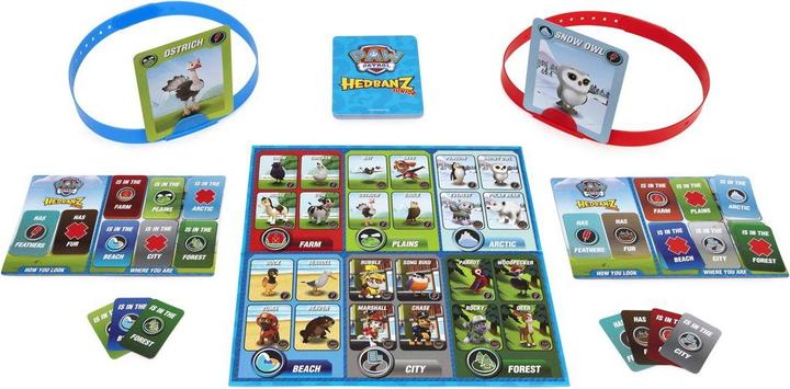 Actual product image Spin Master Paw Patrol - Hedbanz (Nordic) (6059939) (Multilingual)