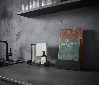 Actual product image Peka Metall Piuro Sink schwarz