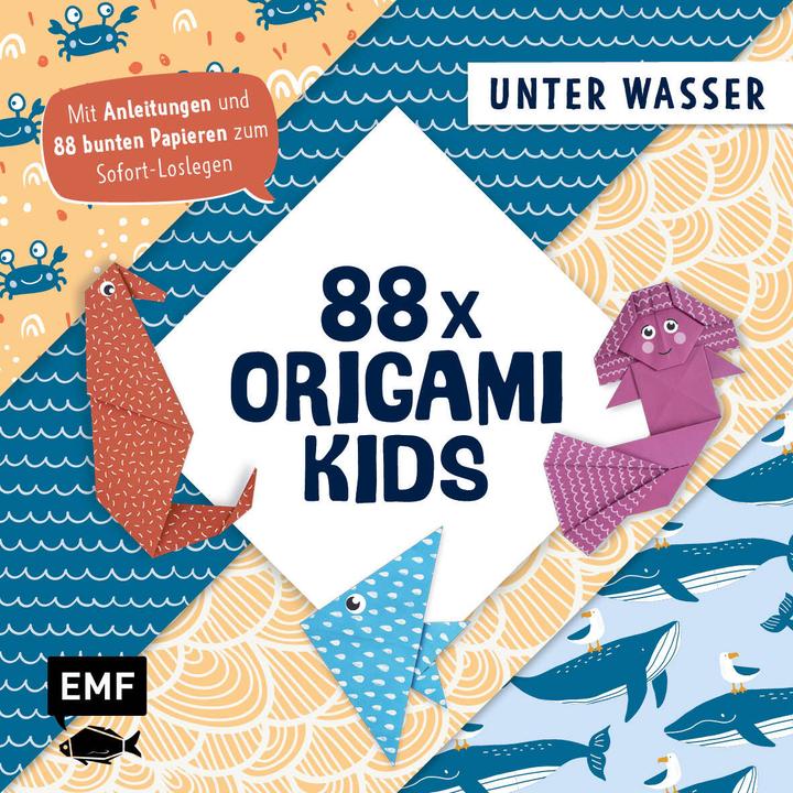 Immagine prodotto 88 x Origami Kids - Unter Wasser (Tedesco, Scongelare Precht, 2023)