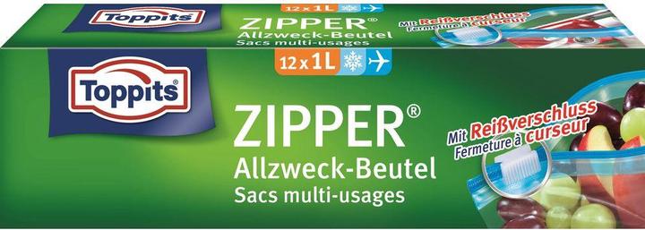 Produktbild Toppits Zipper 12 x 1L (12 x)
