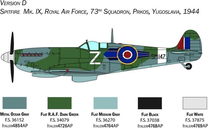 Image du produit 1:48 Brit. Spitfire Mk.IX