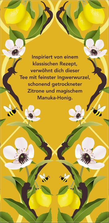 Image du produit Pukka Citron, gingembre et miel de Manuka (40 g)