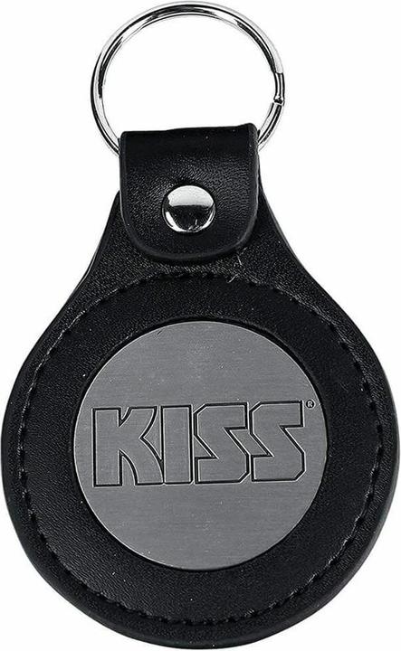 Produktbild KISS Leder Schlüsselanhänger Logo