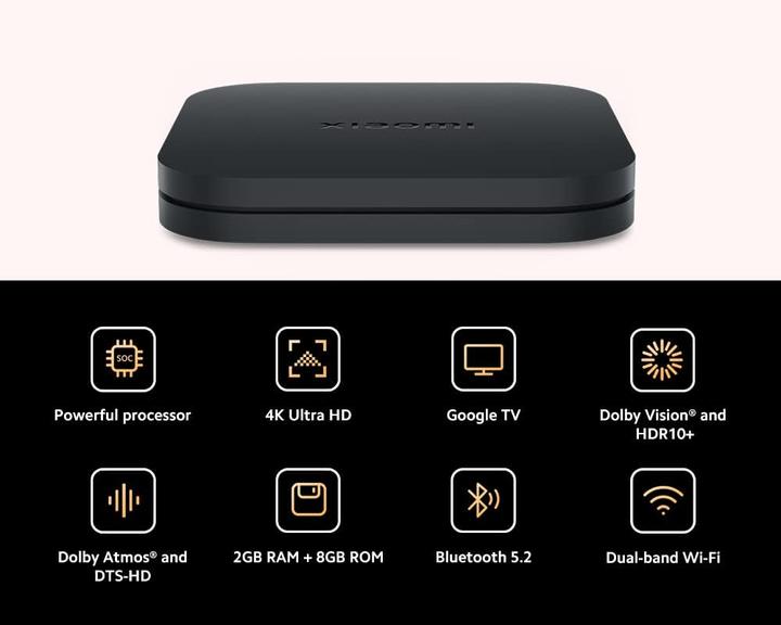 Image du produit Xiaomi TV Box S 4K (2nd. Gen) (8 Go, Android 11)