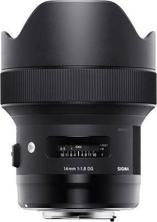 Actual product image Sigma 14mm f/1.8 DG HSM ART, Sony E (Sony E, full size, APS-C / DX)